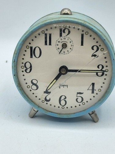 Réveil japy vintage bleu - japy,
