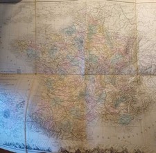 Carte physique et politique de