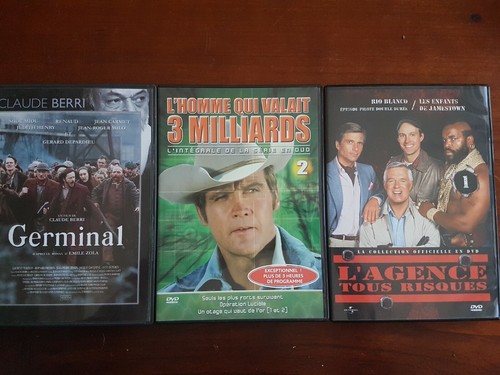 Lot dvd germinal l - lot, 3