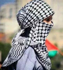 Élégant Shemagh Keffieh Arabe de Style Écharpe Palestine Foulard Unisexgift
