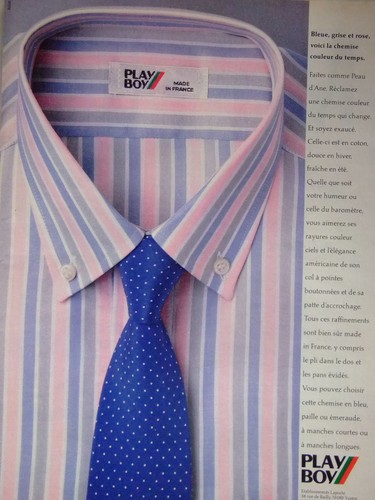 Publicité chemise play - play, boy