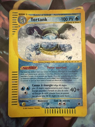 Carte pokemon tortank - tortank, 4/165
