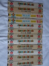 12 Films pour Projecteur jouet  Ciné Selic couleur et noir et blanc   _Années 60