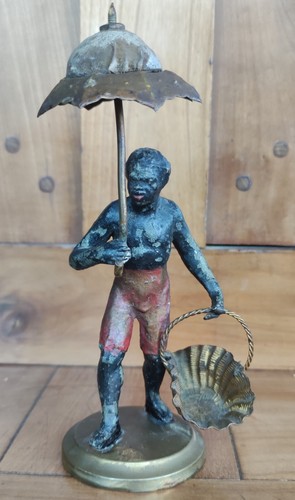 Sculpture personnage serviteur - sculpture,
