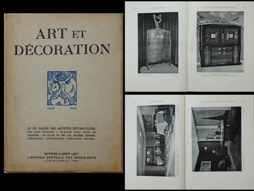 Art decoration juin 1924 - decoration,