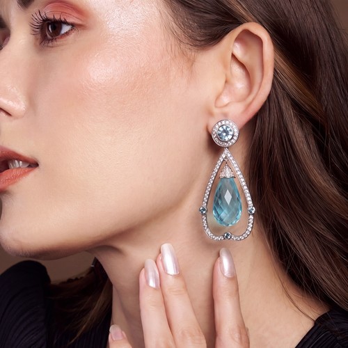 Boucles oreilles luxe - boucles,