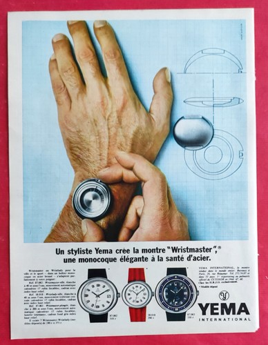 Publicité presse montres - publicité, de