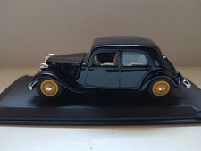 Citroen Berline 1938 traction Avant 11BL Noir Eligor 1/43