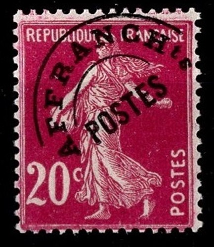 Préoblitéré semeuse - préoblitéré, :