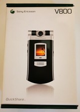 Sony Ericsson V800 Téléphone Mobile Vintage À Clapet Desimlocker Fonctionnel 🔓