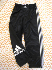 Pantalon Adidas Boxe thaï Nylon Noir Survetement Pants - XS