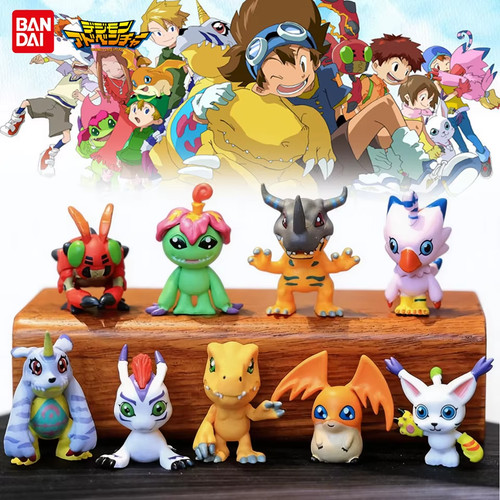 Lot figurines digimon - lot, 9