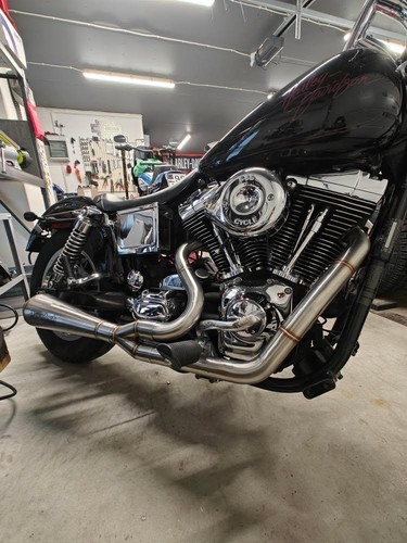 échappement harley dyna - harley,