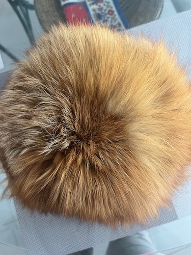 Bonnet toque renard argenté - bonnet,