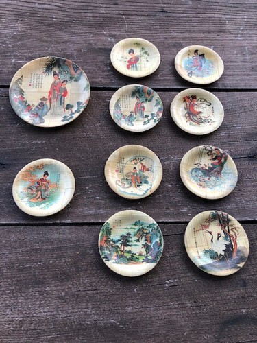 Petites assiettes japonaises - petites,
