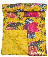 Set Indien Coton Jaune Fruit