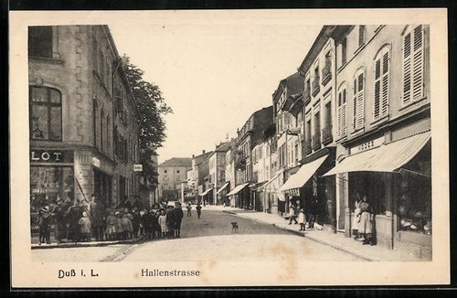 Cpa duss hallenstrasse - duss, i.