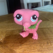 Authentic Littlest Pet Shop #1464 Alligator Crocodile / Original Hasbro LPS