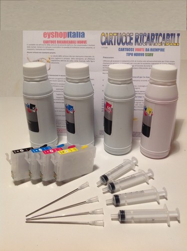 Kit cartouches rechargeables - kit, 4