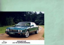 photo de presse / press photo original Jaguar XJ R V8 1998