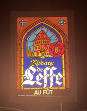 Enseigne Lumineuse Leffe Bière Pub Publicitaire Publicité Déco Rétro Bar Café