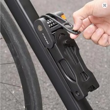 Abus Antivol Articulé Pliant serrure 88 CM + Fixation vélo vtt code cadenas lock