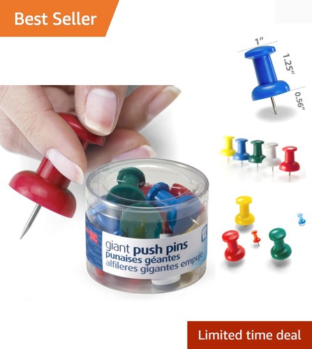 Giant push pins inch - giant,