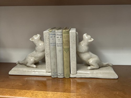 Art déco paire serre livres - art, déco,