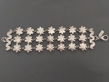 Vintage bracelet signé metal - vintage,