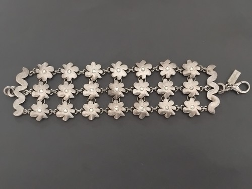 Vintage bracelet signé metal - bracelet,