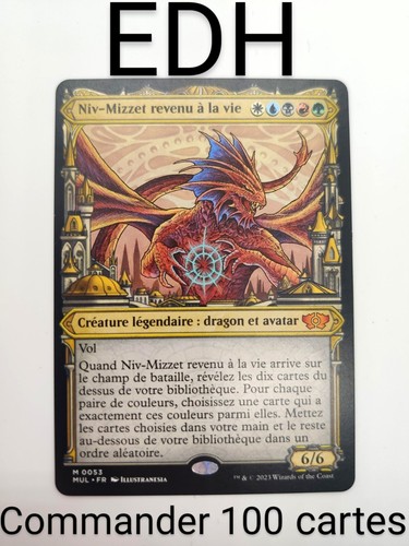 Mtg commander deck - commander, mizzet