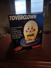 CLOWN ENCHANTÉ - Veilleuse rare & vintage - Complet - TOMY - 1988