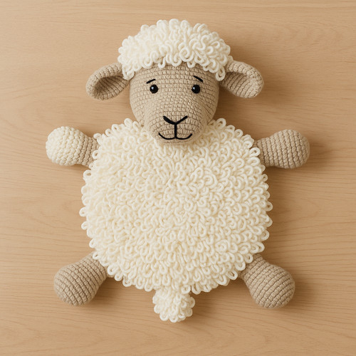Doudou artisanat crochet tapis - crochet,