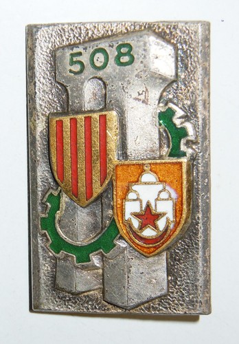 Insigne 508 régiment - insigne, 508°