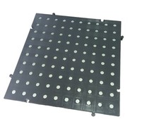 Dalle Pont ECOLOGIQUE Amovible 50x50x2,5 cm. Boîte de 4 unités. * 1m2. (Gris)