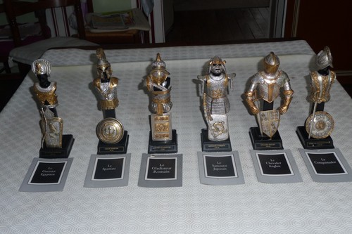 Armures guerriers argent - de,