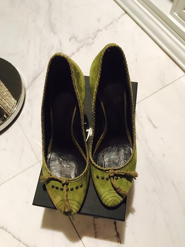 Giuseppe zanotti green suede - giuseppe,