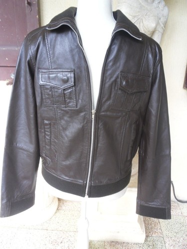 Blouson homme cuir agneau - blouson,