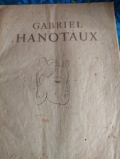 Gabriel Hanotaux - Préface  par M. Le Maréchal Pétain - Numéroté