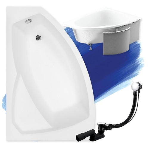 Baignoire bain angle 140x90 - bain,