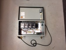 M-SYSTEM ISOLATED SIGNAL TRANSMITTERS IN HOFFMAN CONTROLLER BOX - VERY NICE