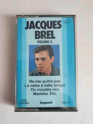 Jacques brel me quitte - -,