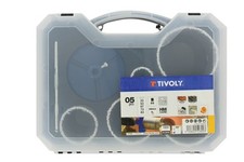 Tivoly • Coffret 6pcs Scie Cloche HM D33-83mm pour Béton Brique