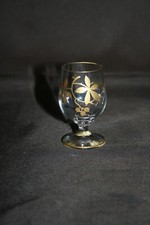 Verre liqueur ancien motif - à,
