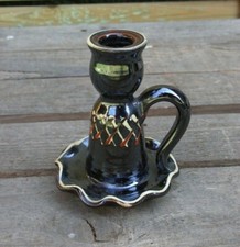 Ancien bougeoir pied de lampe