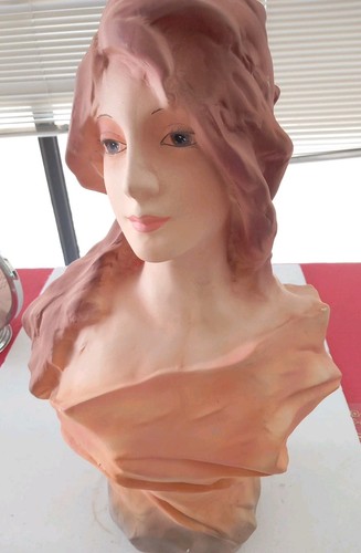 Buste femme art nouveau - femme, en