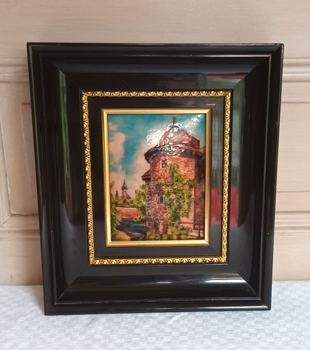 Tableau emaux art - tableau, limoges