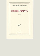 CONTRE-CHANTS - POEMES -