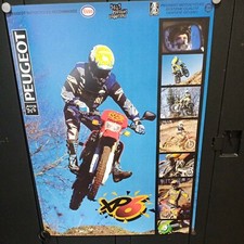 Ancien poster Peugeot xp6 Affiche