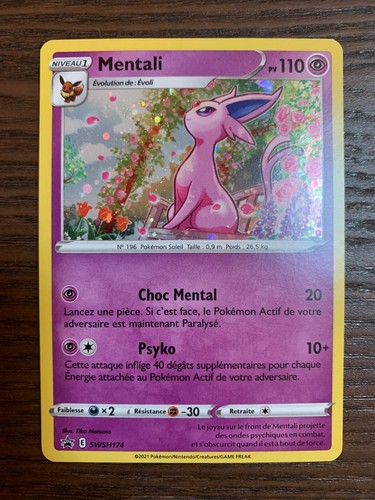 Carte pokémon holo mentali - pokémon,